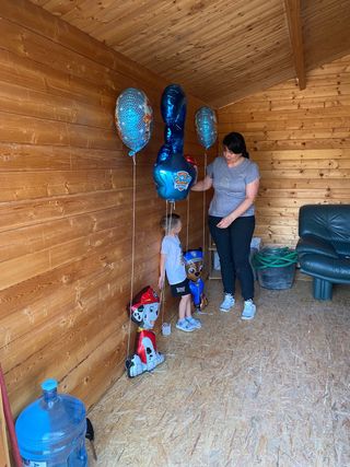 Casa de madera prefabricada