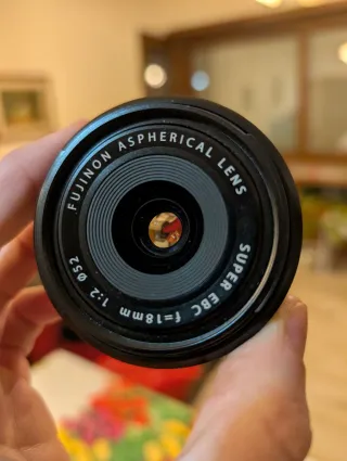 Fujifilm XF 18mm f/2 R Obiettivo