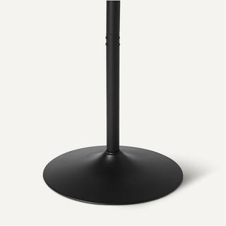 Tavolo alto da cucina/soggiorno nero in metallo NUOVO