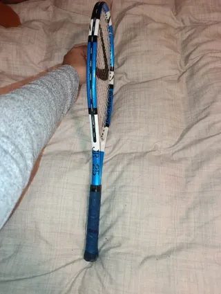 Raqueta Tenis Boomerang Azul