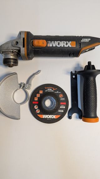 Amoladora WORX 20V 115mm - Solo Máquina