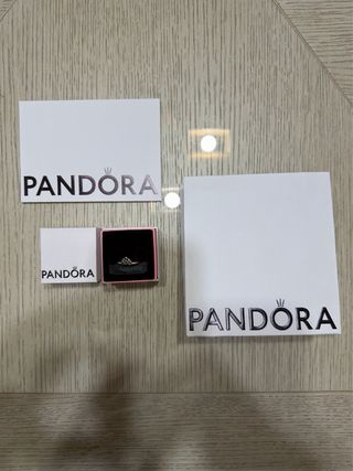 Anillo Pandora Tiara Princesa Plata