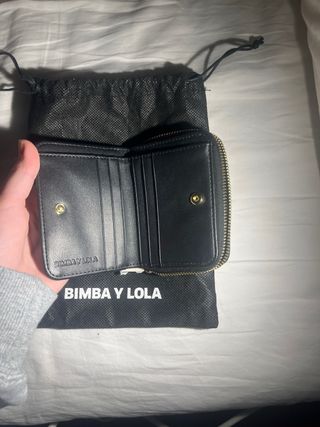 Cartera negra BIMBA Y LOLA