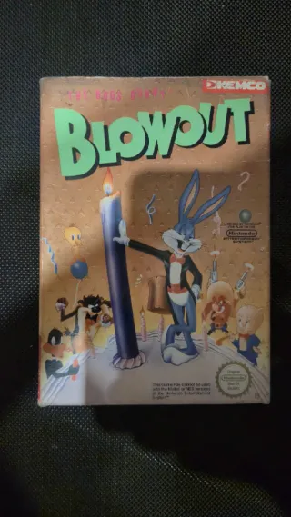Videojuego NES Blowout