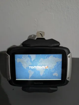 TomTom Rider 400 GPS moto con soporte Touratech