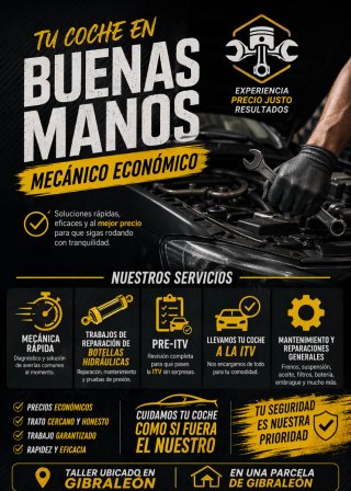 Mecánico Económico / hidráulica