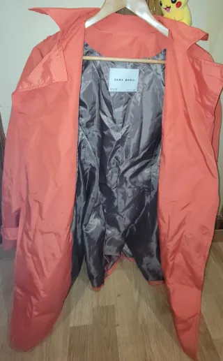 Chaqueta Zara Basic Naranja Talla m