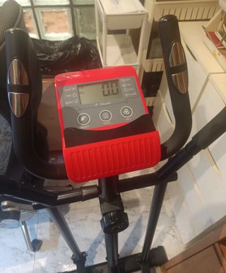 Bicicleta Elíptica Deluxe 13 Roja