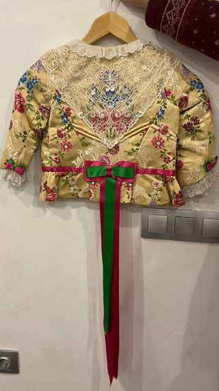 Traje Fallera Niña 7/8 Años