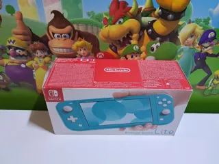 Scatola Nintendo Switch Lite Turchese