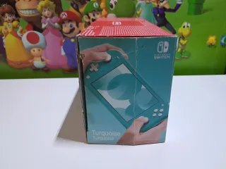 Scatola Nintendo Switch Lite Turchese