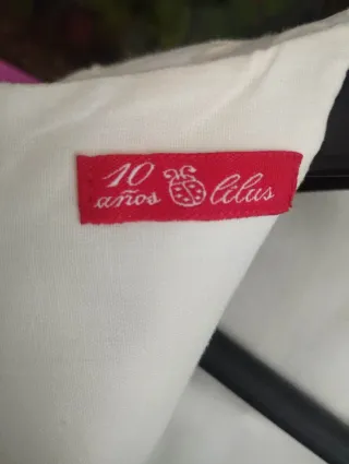 Vestido de niña para comunión blanco
