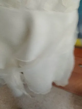 Vestido de niña para comunión blanco