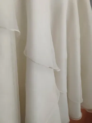 Vestido de niña para comunión blanco