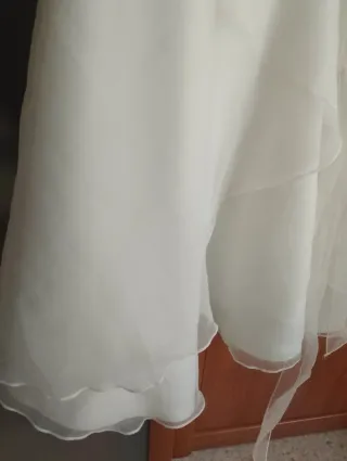 Vestido de niña para comunión blanco