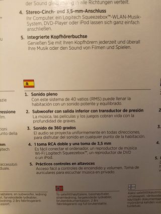 Altavoces Logitech Z523 + Subwoofer