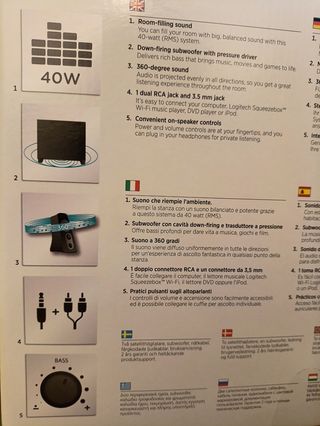 Altavoces Logitech Z523 + Subwoofer