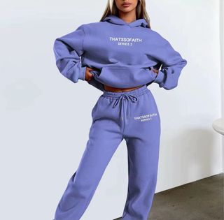 Conjunto Chándal Azul y Blanco