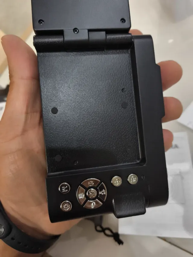 Cámara Digital 4K Negra