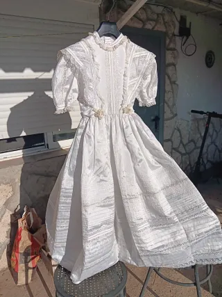 Traje de Primera Comunión Niña Blanco