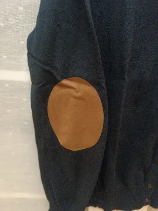 Chaqueta ZARA azul marino M con coderas