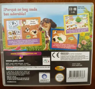 2 juegos de Nintendogs Dachshund & Friends DS
