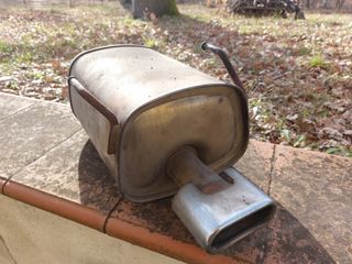 Marmitta silenziatore originale fiat 500 sport95cv