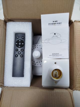 Ventilador y luz de techo 16 30W