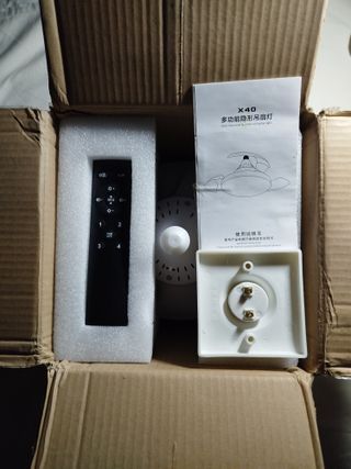 Ventilador y luz de techo 16 30W