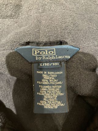 Chaqueta Cortavientos Ralph Lauren Azul Marino