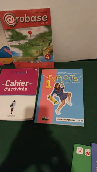 LIBROS FRANCES DE VARIAS EDITORIALES  A1 , A2 y B1
