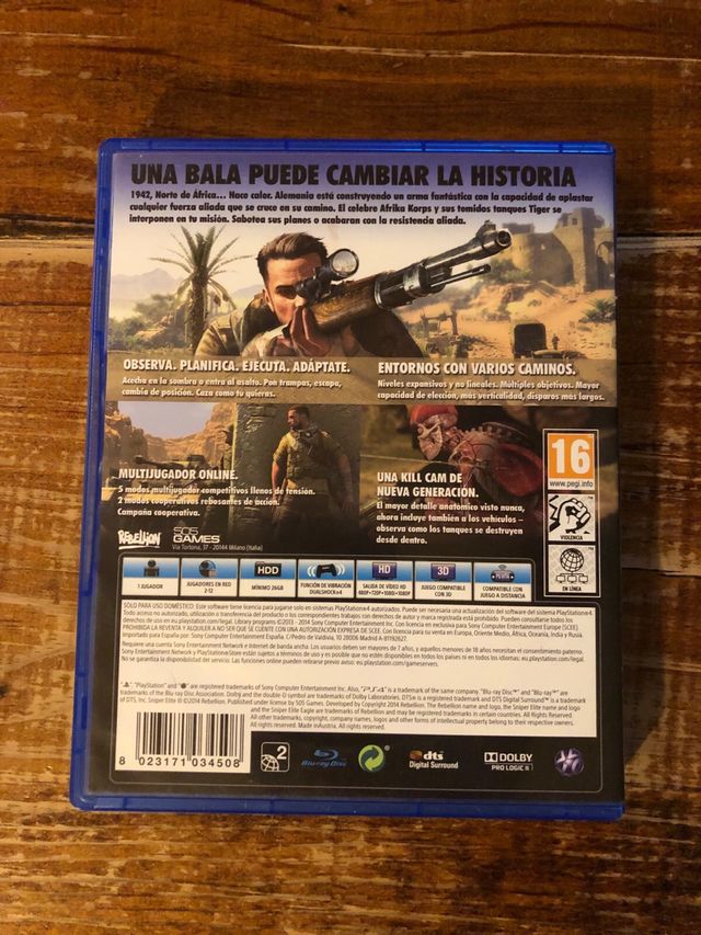 Sniper Elite III PS4