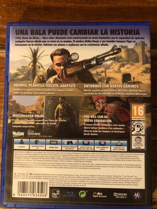 Sniper Elite III PS4