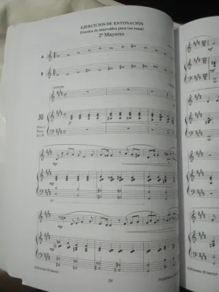 Lenguaje Musical Melódico V - Grado Medio 1er Curs