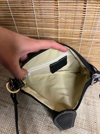 Borsa a spalla Hermès vera pelle nera