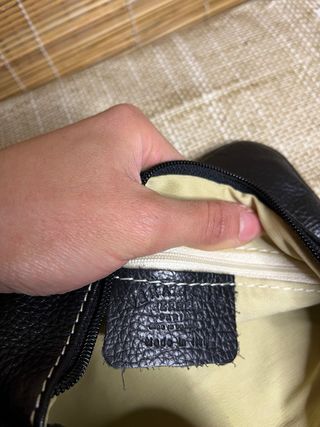 Borsa a spalla Hermès vera pelle nera