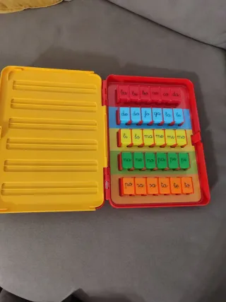 Juego educativo Yo aprendo las sílabas