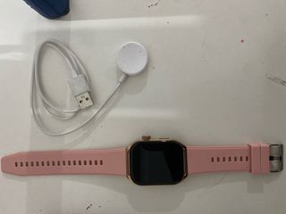 Smartwatch Oro y Rosa con Cargador