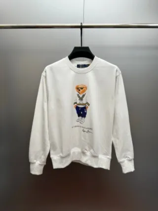 Felpa Polo Ralph Lauren Orso Bianco M/L