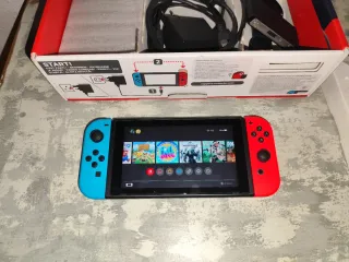 Nintendo Switch Azul y Rojo original