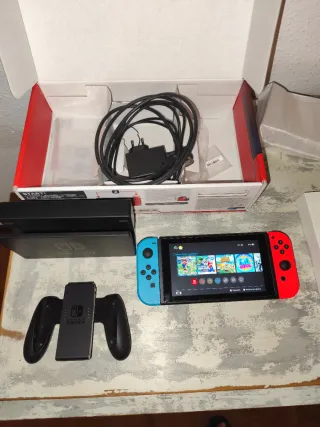 Nintendo Switch Azul y Rojo original