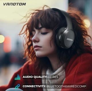 Audífonos Inalámbricos Bluetooth Plegables VANOTOM