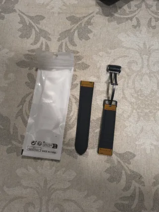 Correa Reloj Magnética 22mm Marrón/Plata