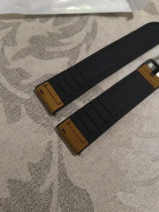 Correa Reloj Magnética 22mm Marrón/Plata