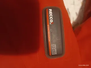 Chaqueta impermeable Quechua roja