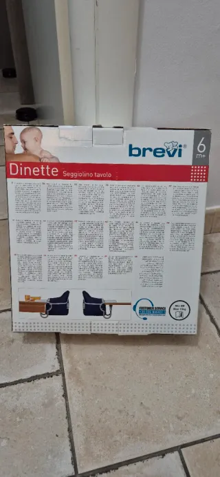 Seggiolino da tavolo Brevi Dinette art.490