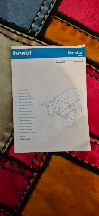 Seggiolino da tavolo Brevi Dinette art.490