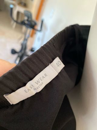 Vestido cóctel sin tirantes Easy Wear talla 40