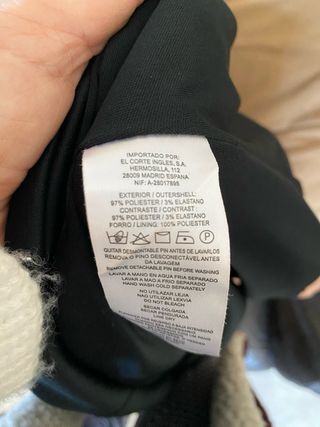 Vestido cóctel sin tirantes Easy Wear talla 40