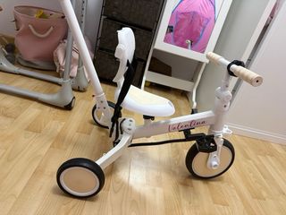 Bicicleta bebé blanca